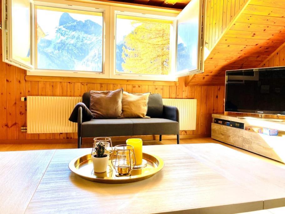 Cozy Apartment In Vintage House In Kandersteg Buitenkant foto