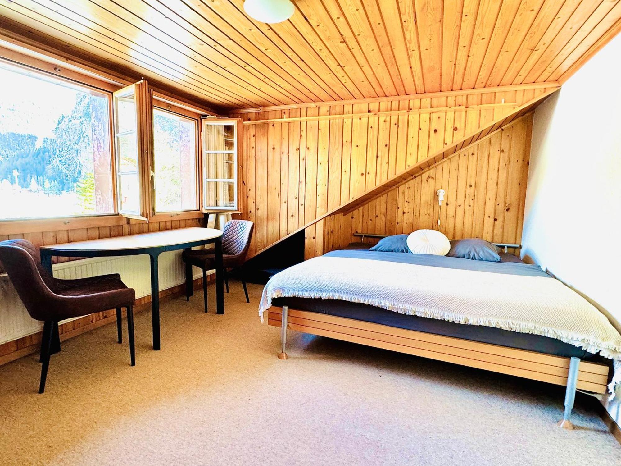 Cozy Apartment In Vintage House In Kandersteg Buitenkant foto