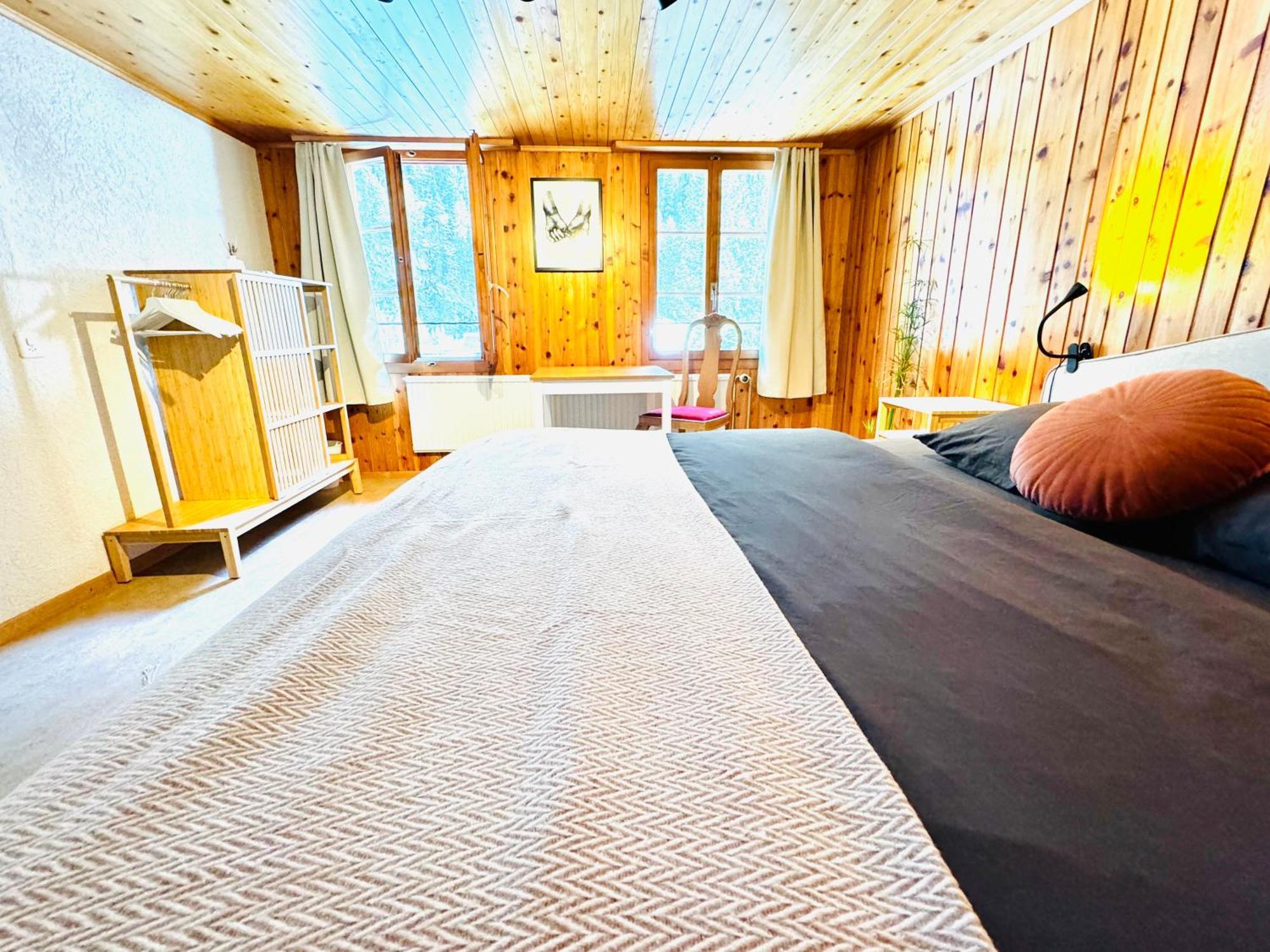 Cozy Apartment In Vintage House In Kandersteg Buitenkant foto