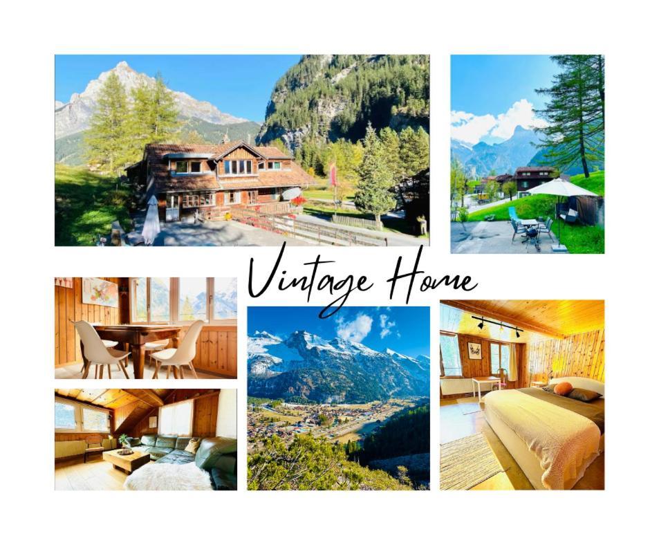 Cozy Apartment In Vintage House In Kandersteg Buitenkant foto